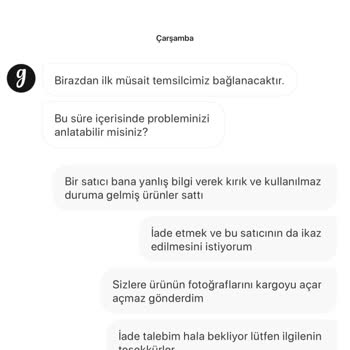 Gardrops'ta Kırık Ürün Ve İletişim Sorunu