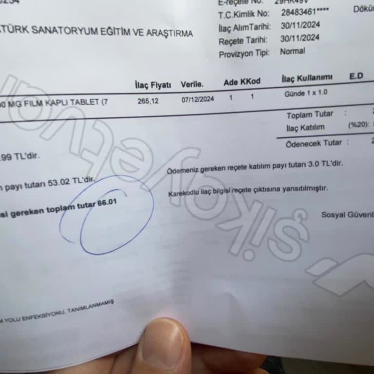 Atatürk Sanatoryum Hastanesi Ve Eczane Arasında Güven Krizi!