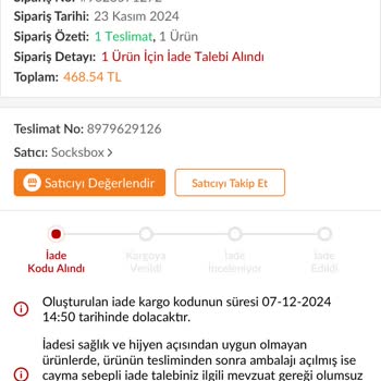 Eksik Gönderilen Sipariş Ve Trendyol'un Tutumu