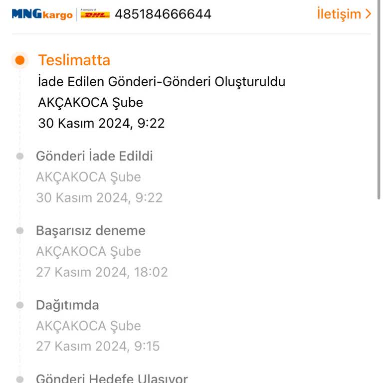 Kargo Teslimatında Sorumsuzluk Ve İletişim Eksikliği