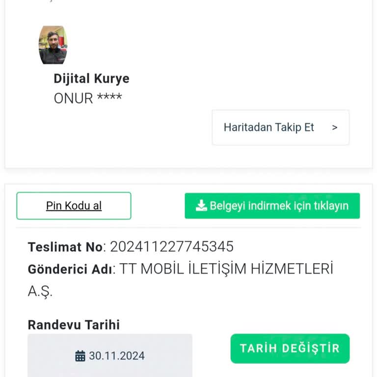 Dijital Kurye Teslimat Sorunu Ve İletişim Eksikliği