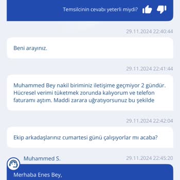 TurkNet Nakil İşlemi Gecikmesi Ve İletişim Sorunları