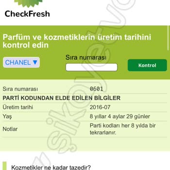 Eski Parfüm Şoku: Chanel Chance Değişim Talebi