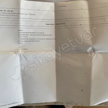 Sürekli Arızalanan Klavye Ve Yetersiz Garanti Hizmeti