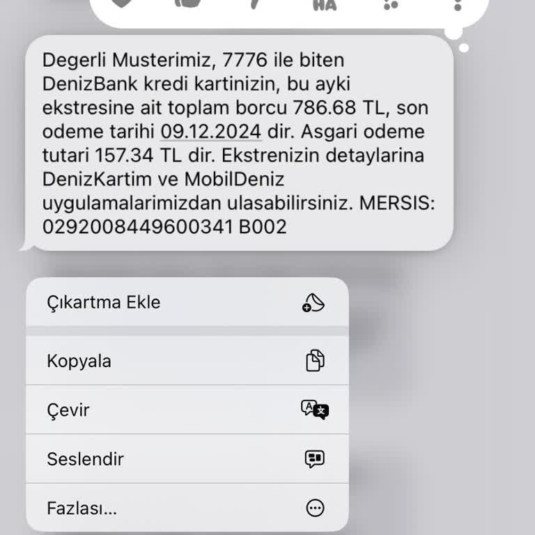 Denizbank Kredi Kartı Ücreti Ve İtiraz Süreci