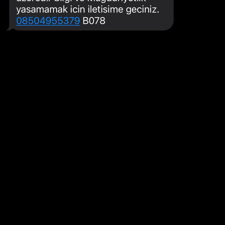 Asılsız Mesajlarla Mağduriyet Yaşamak İstemiyorum