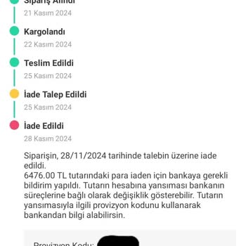 Eksik İade Ve Yanıltıcı Satıcı Sorunu