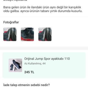 Yanlış Ürün İadesi Ve İletişimsizlik Sorunu