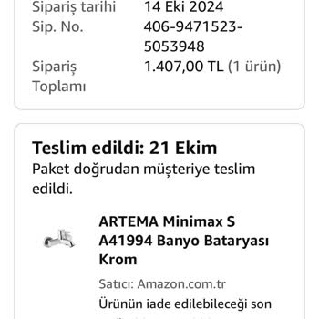 Artema Batarya Bağlantı Sorunu Ve Zarar Gören Boru Hattı