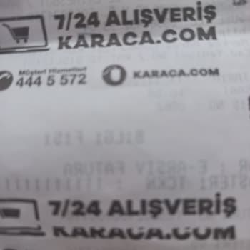 Karaca'dan Alışverişte Teslimat Sorunu