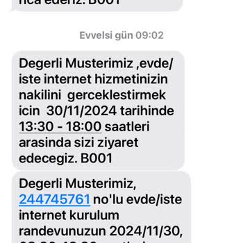 Türk Telekom'un Keyfi Randevu Sorunu