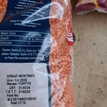 Bozuk Mercimek İadesinde Mağaza Ve Bölge Müdüründen Ret