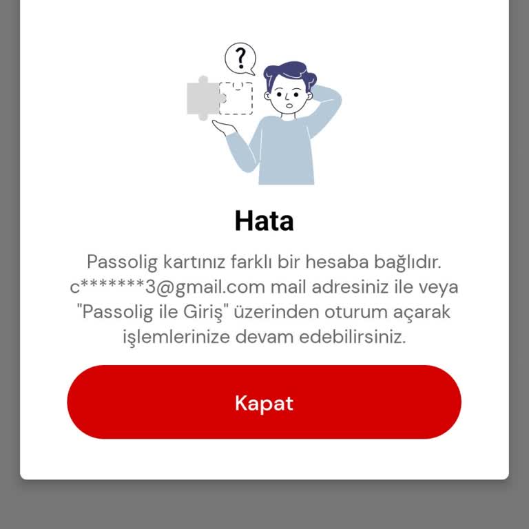 Passolig Kart Bağlantı Sorunu Ve Yanlış Hesap Hatası