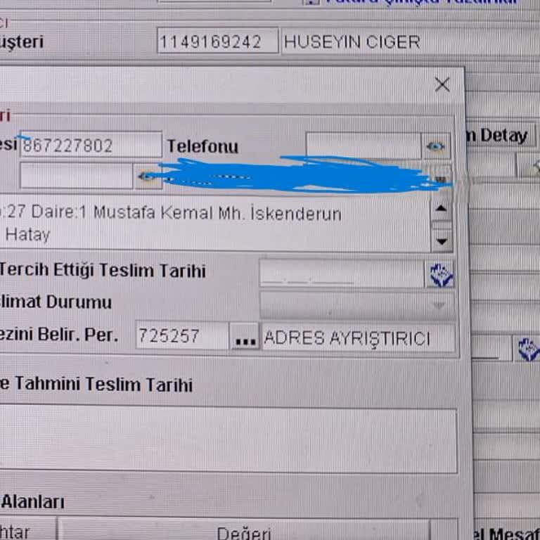 Yanlış Adres Bilgisi Ve Yetersiz Müşteri Hizmeti
