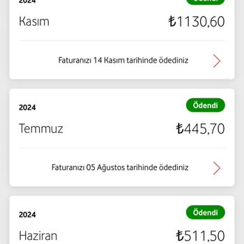 Dondurulan Hat Sonrası Fatura Şoku