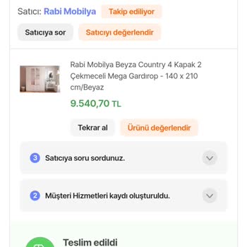 Teslim Edilemeyen Mobilya Ürünü Ve Yanıltıcı Bilgilendirme