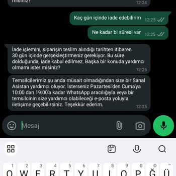 Yanıltıcı İade Süresi Ve Mağduriyet