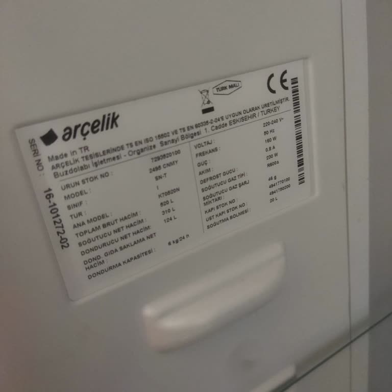 Arçelik Buzdolabında Gaz Kaçağı Mağduriyeti