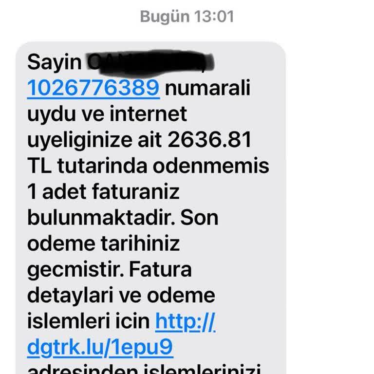 Yanıltıcı Fatura Ve Çözülmeyen Sorunlar
