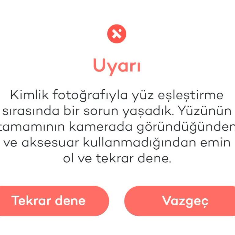 Yüz Tanıma Sorunu: Kimlik Doğrulama Hatası