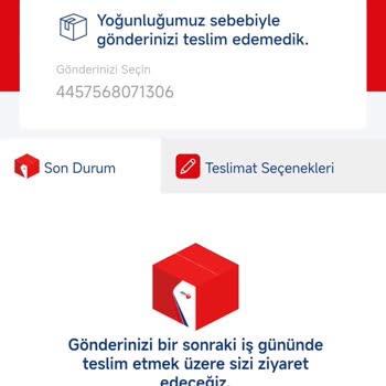 Kargo Teslimatında Sürekli Erteleme Ve İletişim Sorunu
