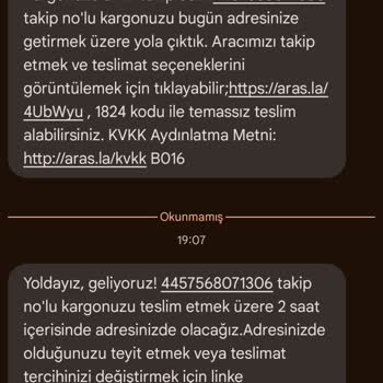 Kargo Teslimatında Sürekli Erteleme Ve İletişim Sorunu
