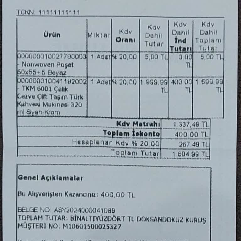 Kayıp Türk Kahve Makinesi: Ne Ürün Ne İade!