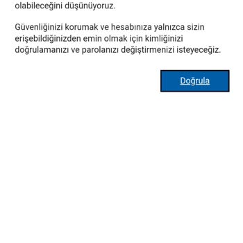 Hesap Kurtarma Sorunu Ve Erişim Engeli