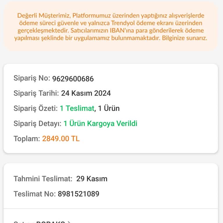 Teslimat Gecikmesi Ve İade Talebi