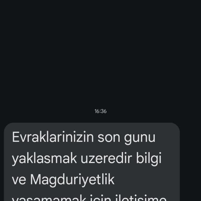 Asılsız Hukuk Bürosu Mesajlarıyla Mağduriyet