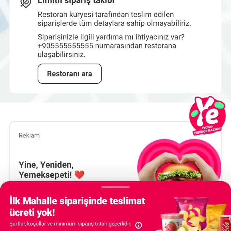 Yemek Sepeti Üzerinden Geç Ve Bayat Sipariş Sorunu