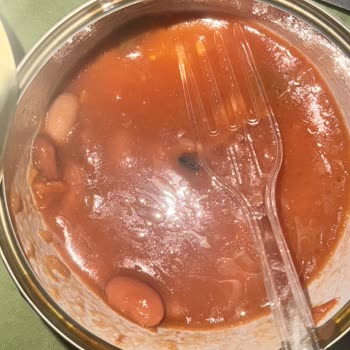 Tamek Konserve Barbunya Pilaki'de Taş Çıkması