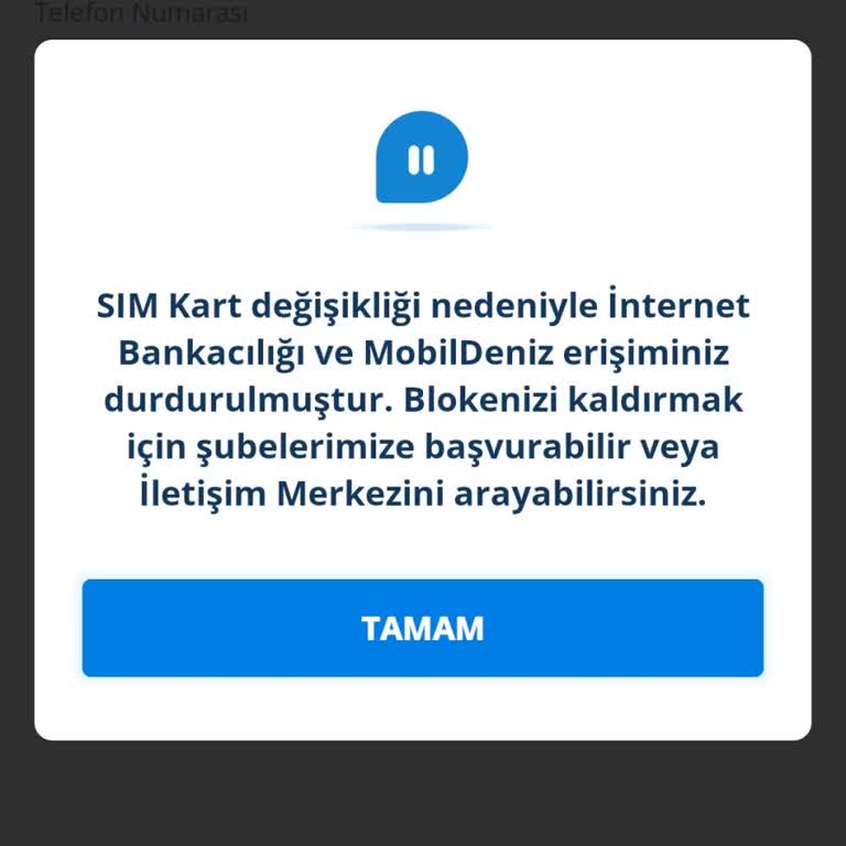 Denizbank Mobil Bankacılık Ve Müşteri Hizmetleri Ulaşım Sorunu