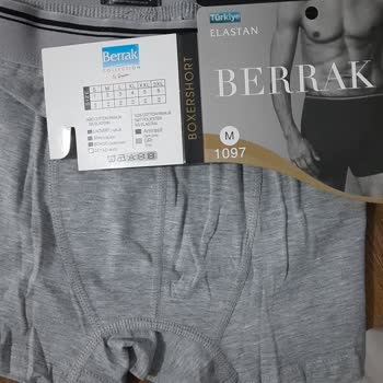 Berrak İç Giyim Boxer Pamuk Oranı Hayal Kırıklığı Yarattı