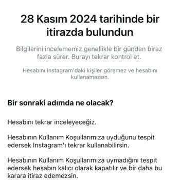 Instagram Askıya Alınan Hesap İçin Çözüm Bekleyişi