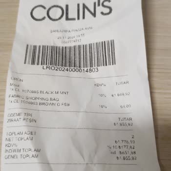 Colin's Mağazasında İlgisizlik Ve Garanti Süreci Sorunu