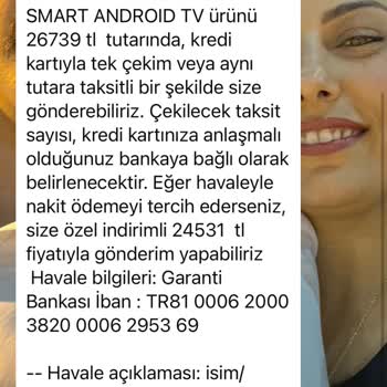 Vestel TV Ekran Sorunu Ve Yüksek Ücret Talebi