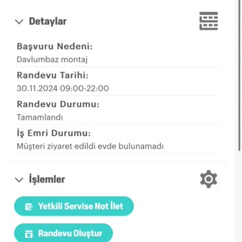Yetkili Servis İlgisizliği Ve Yanıltıcı Bilgilendirme