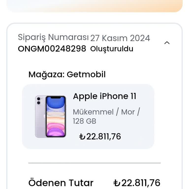 Getmobil Sipariş Bilgi Eksikliği Ve İletişimsizlik