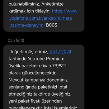 Vodafone Üyelik İptalinde Yaşanan Zorluklar Ve Müşteri Hizmetleri Sorunu