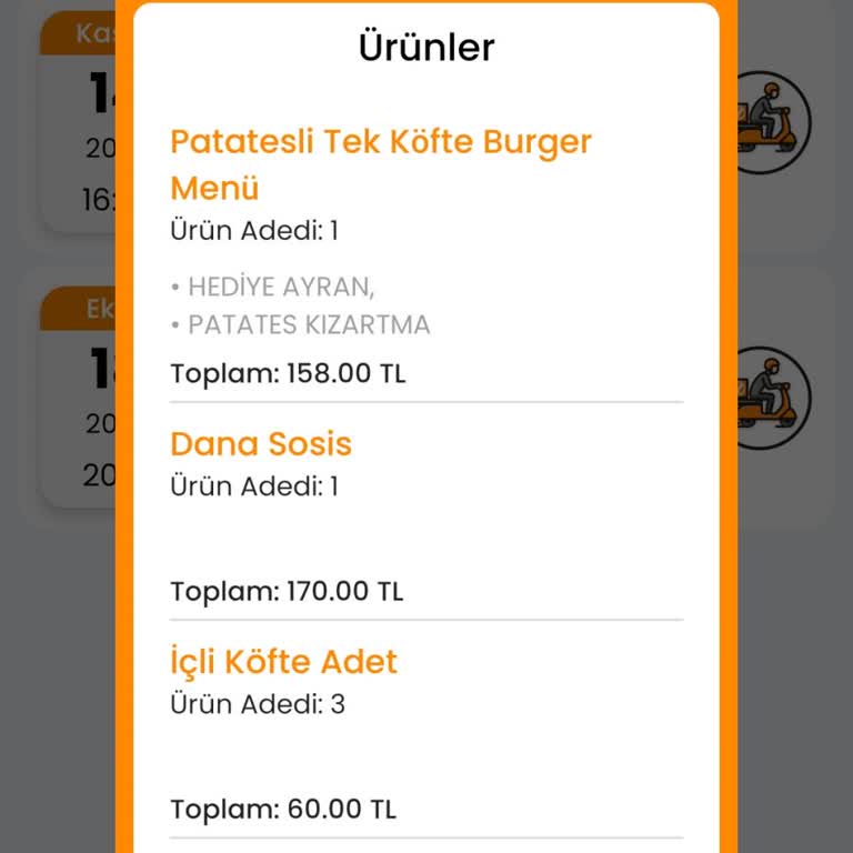 Köfteci Yusuf Uygulaması: Teslimat Süresi Hayal Kırıklığı
