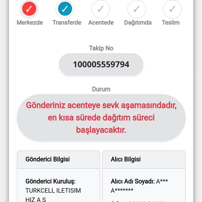 Kayıp Kargo Ve Sorumsuz Hizmet