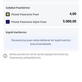 Pluxee'den Yüklenen Para Yanlış Yansıdı