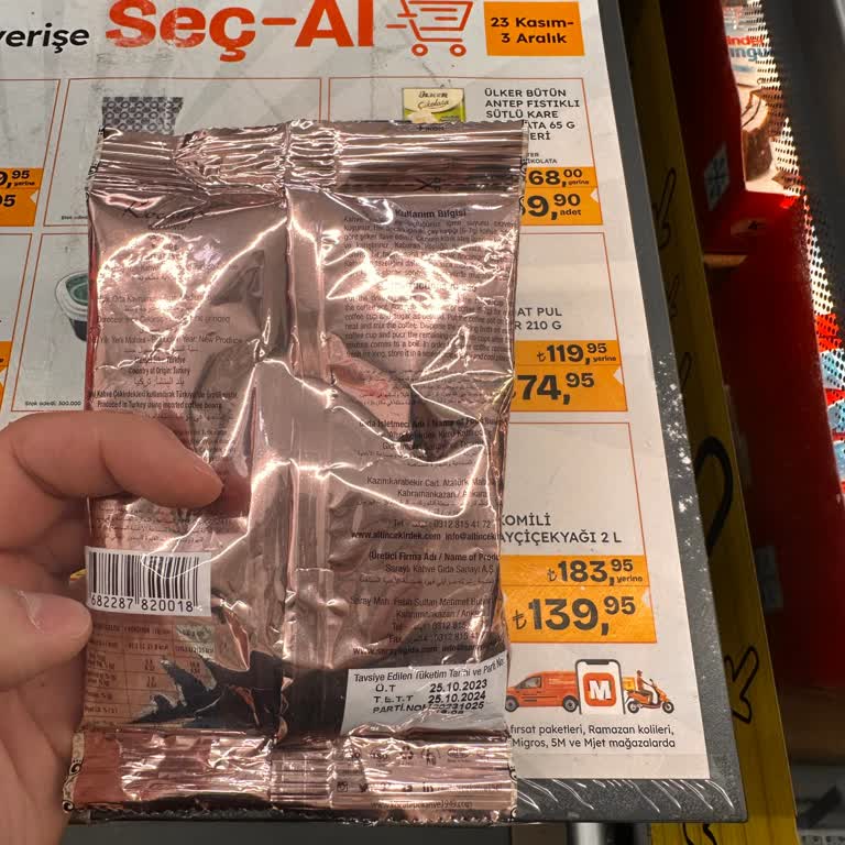 Migros'ta Tarihi Geçmiş Ürün Şoku