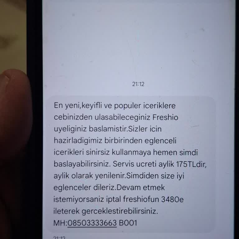 Beklenmedik Üyelik Ücreti Ve İptal Süreci Sorunu