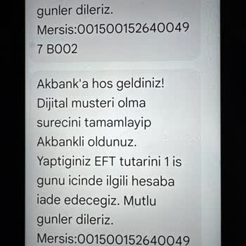 Akbank Mobil Hesap Açılışında Yaşanan Sorun Ve Destek Eksikliği