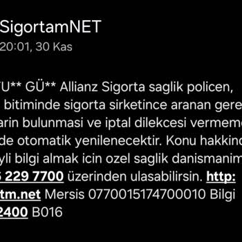 Otomatik Poliçe Yenileme Sorunu