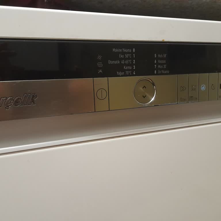 Arçelik Bulaşık Makinesi Dokunmatik Arızası Güvenimizi Sarstı