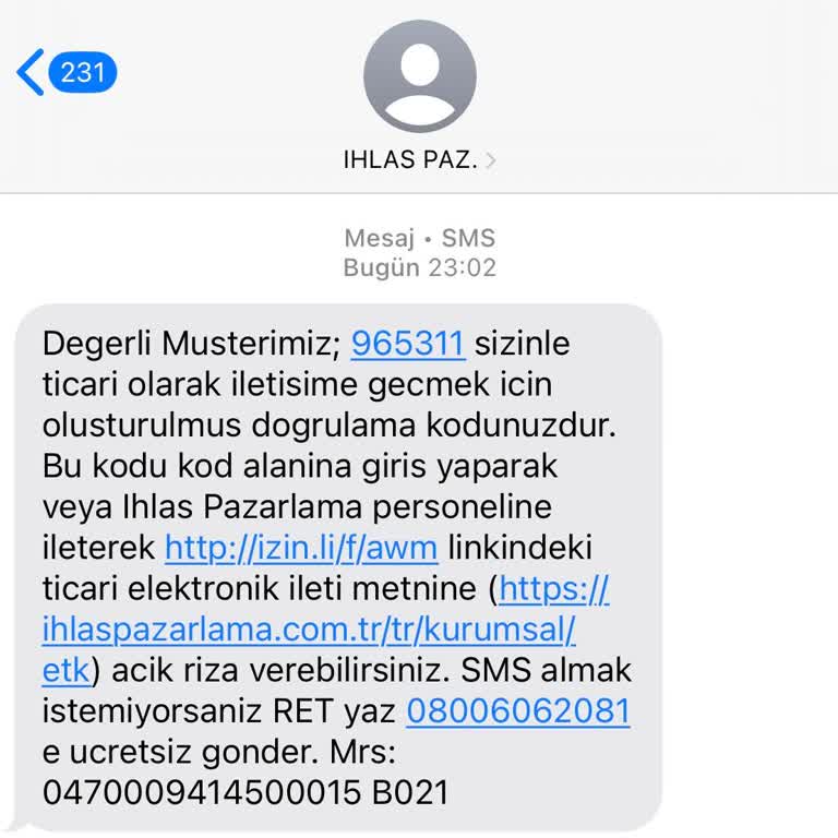 Yetkisiz Onay Kodu Ve Kişisel Bilgi İhlali