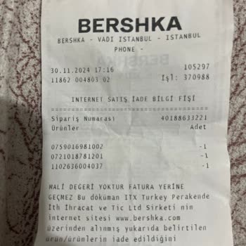 Bershka Mağazasında Yanlış İade Ve Kaba Davranış